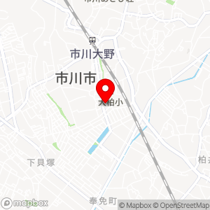 三井のリパーク 市川南大野3丁目の地図