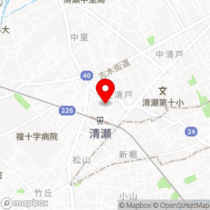 ファミリーマート 清瀬元町一丁目店の地図