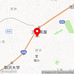 三井のリパーク 三軒茶屋1丁目第2の地図