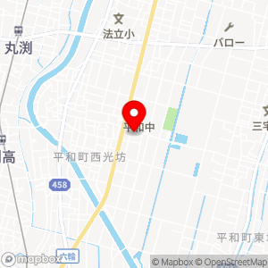 カネスエ 平和店の地図