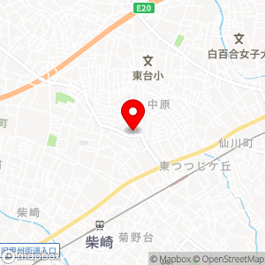 ナビパーク 西つつじケ丘第2の地図