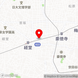タイムズ 経堂テラスガーデンの地図