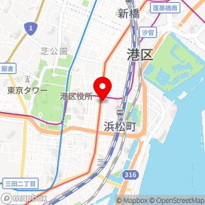ファミリーマート 浜松町二丁目店の地図