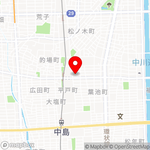 名鉄協商パーキング 南荒子駅東の地図