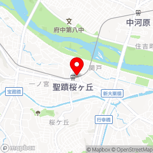 コミュニティ・ストア K-SHOP聖蹟桜ヶ丘店の地図