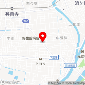 セブン-イレブン あま中萱津店の地図