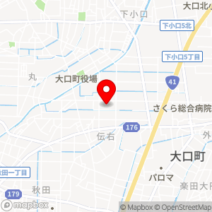 大口町老人福祉センター 憩いの四季の地図