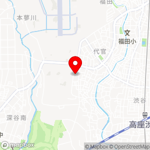 大和ゆとりの森 駐車場(東側)の地図