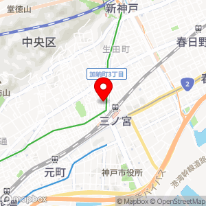 タイムズ 三宮駅前第4の地図