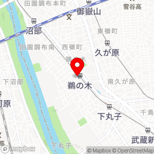 マルエツ 鵜の木店の地図