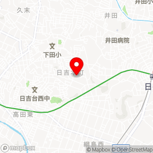 ショウワパーク 日吉本町の地図