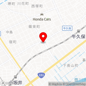 セブン-イレブン 豊川篠束町店の地図