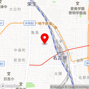 名鉄協商パーキング 則武第10の地図