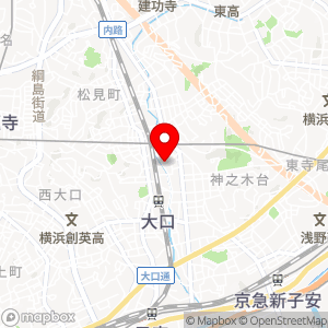セブン-イレブン 横浜大口駅東店の地図