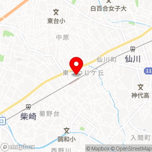 三井のリパーク つつじケ丘駅前の地図