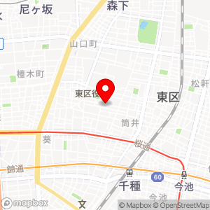 名鉄協商パーキング 筒井2丁目第3の地図