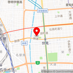 名鉄協商パーキング 錦1丁目村上の地図