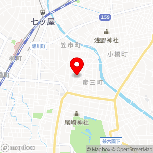 彦三町２丁目Ｔパーキング２の地図