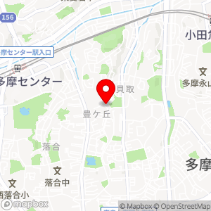 多摩ニュータウン豊ヶ丘駐車場の地図
