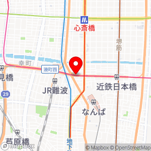 ファミリーマート 近鉄難波駅1番ホーム店の地図