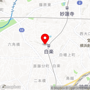 ローソン H白楽駅西口店の地図
