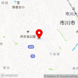 マルエツ 高塚店の地図