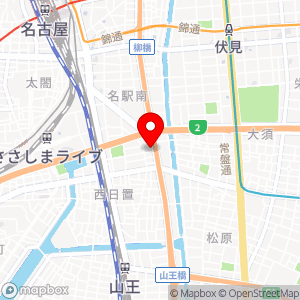ローソン 中村水主町の地図