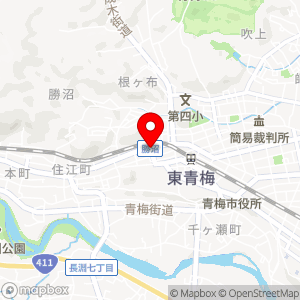 セブン-イレブン 青梅勝沼店の地図
