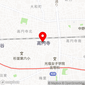 セブン-イレブン 高円寺駅前店の地図