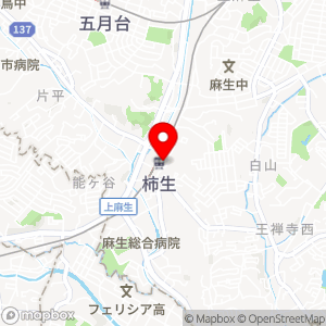 ファミリーマート 柿生駅前店の地図