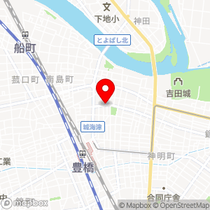 三井のリパーク 豊橋松葉町3丁目の地図