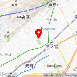 ファミリーマート 神戸中山手通店の地図