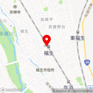三井のリパーク 福生第4の地図