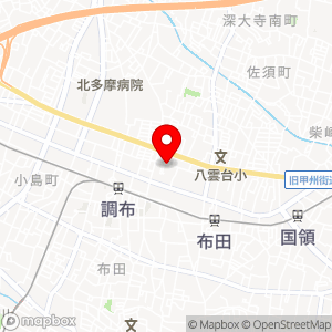 ナビパーク 布田第8の地図