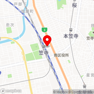 KF-Park 笠寺駅前の地図
