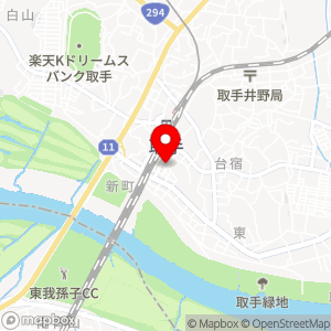 タイムズ取手駅東口第２駐車場の地図