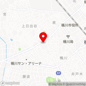 アピタ 桶川店の地図