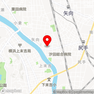 NPC24H 矢向の地図