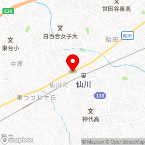 タイムズ 仙川町2丁目の地図