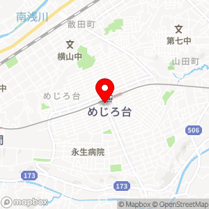 パーキング365 めじろ台駅前の地図