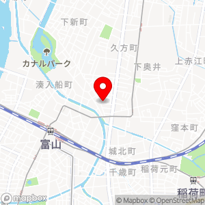 タイムズ 富山奥田寿町の地図