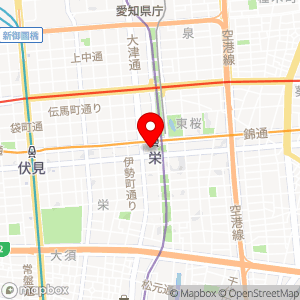 ローソン ザ・ランドマーク名古屋栄店の地図