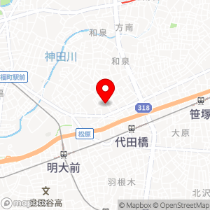 デイリーヤマザキ 杉並和泉店の地図