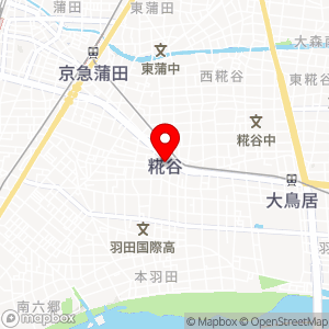 タイムズ 糀谷商店街の地図