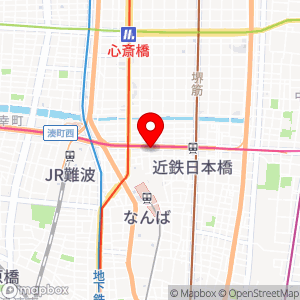 エスカールなんば駐車場の地図