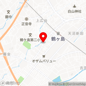 タイムズ 飯能信用金庫鶴ヶ島支店の地図