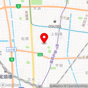 名鉄協商パーキング 東別院北第2の地図