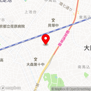 ナビパーク 西馬込第2の地図