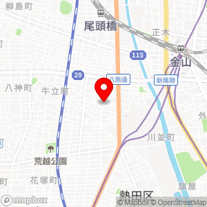 名鉄協商パーキング 明野町の地図