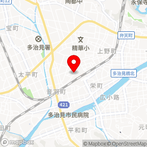 三井のリパーク 多治見駅前の地図